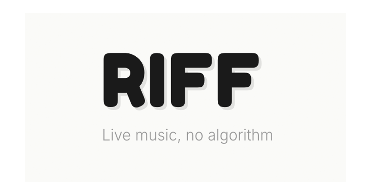 What Is Life Riff Riff - Live Music, No Algorithm